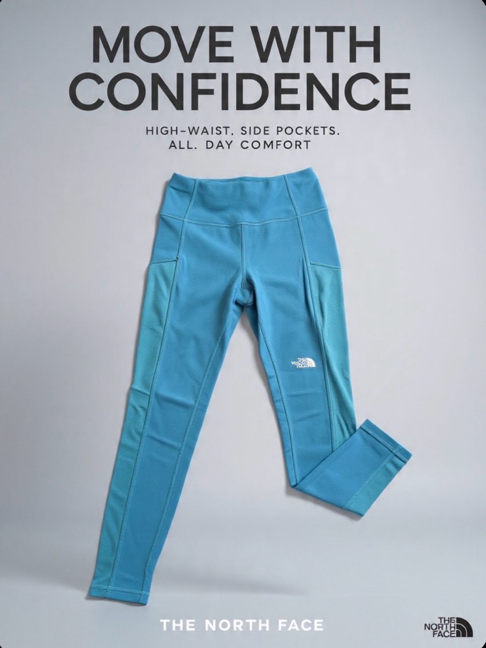 The North Face Women's Teal Leggings